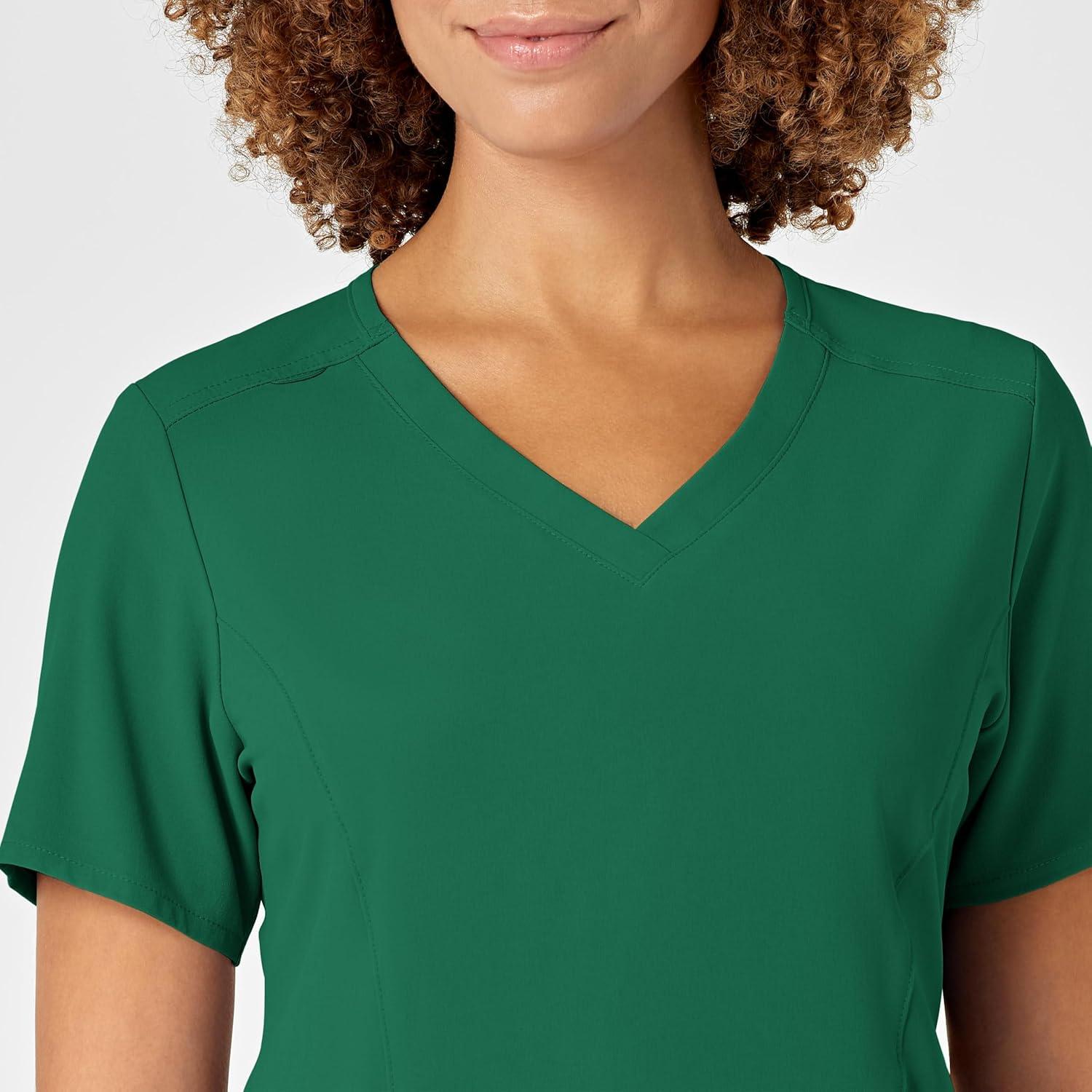 imageWonderWink Mens Womens VNeck Scrub TopHunter