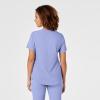 WonderWink Mens Women’s V-Neck Scrub Top(Ceil Blue)