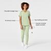 WonderWink Mens Women’s V-Neck Scrub Top(Fresh Mint)