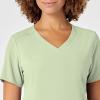 WonderWink Mens Women’s V-Neck Scrub Top(Fresh Mint)