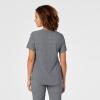 WonderWink Mens Women’s V-Neck Scrub Top(Grey Heather)