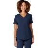 WonderWink Mens Women’s V-Neck Scrub Top(Navy)
