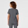 WonderWink Mens Women’s V-Neck Scrub Top(Pewter)