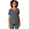 WonderWink Mens Women’s V-Neck Scrub Top(Pewter)