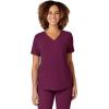 WonderWink Mens Women’s V-Neck Scrub Top(Wine)