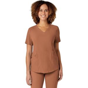 WonderWink Mens Women’s V-Neck Scrub Top(Clay)