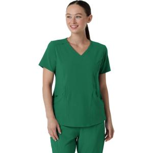 WonderWink Mens Women’s V-Neck Scrub Top(Hunter)