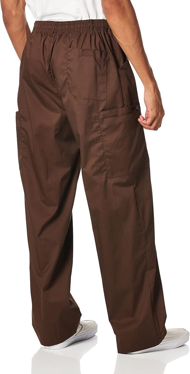 imageWink WonderWORK Scrubs for Men Cargo Scrub PantsChocolate