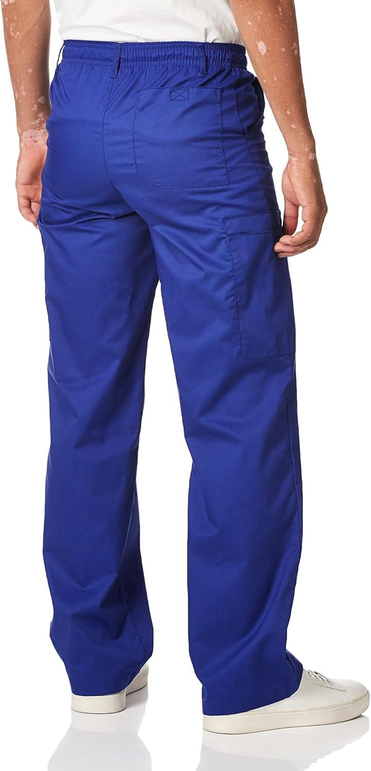 imageWink WonderWORK Scrubs for Men Cargo Scrub PantsGalaxy Blue