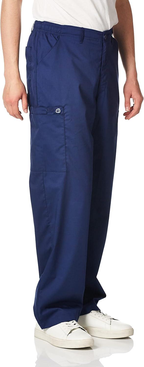 imageWink WonderWORK Scrubs for Men Cargo Scrub PantsNavy
