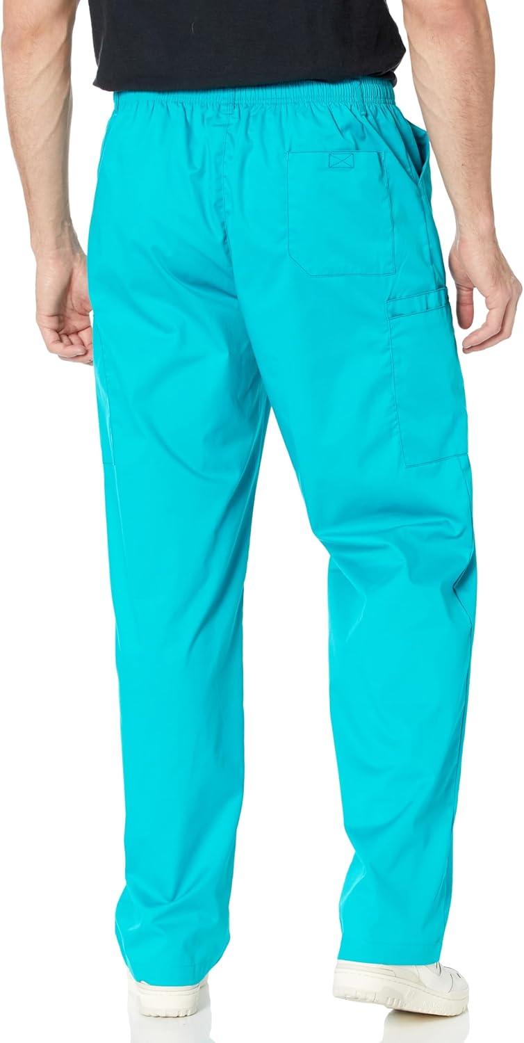 imageWink WonderWORK Scrubs for Men Cargo Scrub PantsTeal Blue