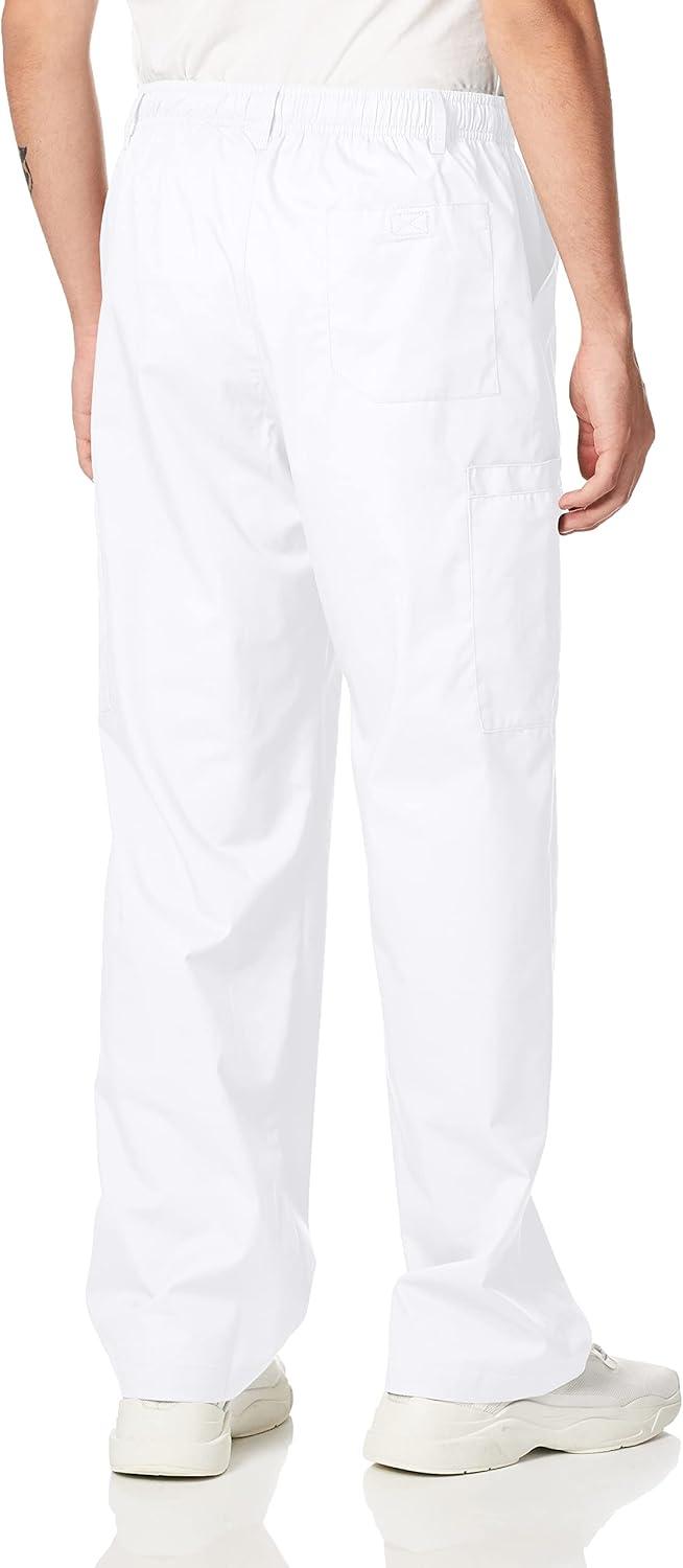 imageWink WonderWORK Scrubs for Men Cargo Scrub PantsWhite