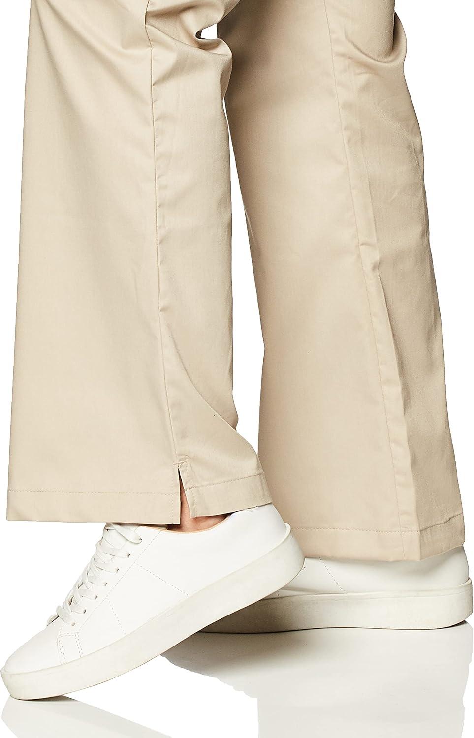 imageWink WonderWORK Scrubs for Women Flare Leg Scrub PantsKhaki