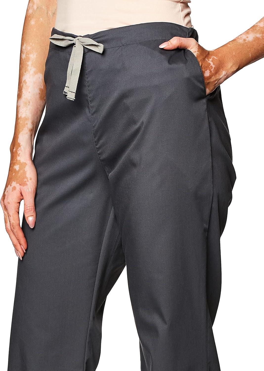 imageWink WonderWORK Scrubs for Women Flare Leg Scrub PantsPewter