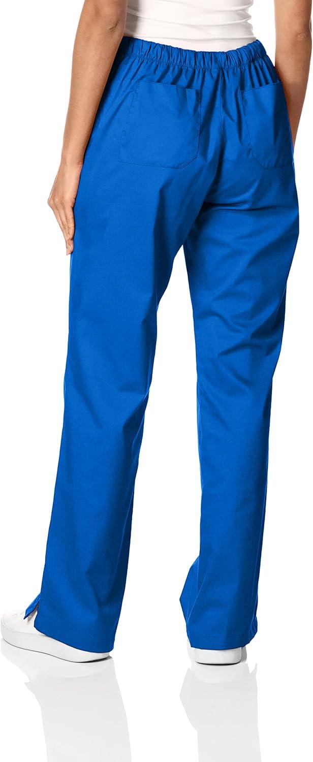 imageWink WonderWORK Scrubs for Women Flare Leg Scrub PantsRoyal