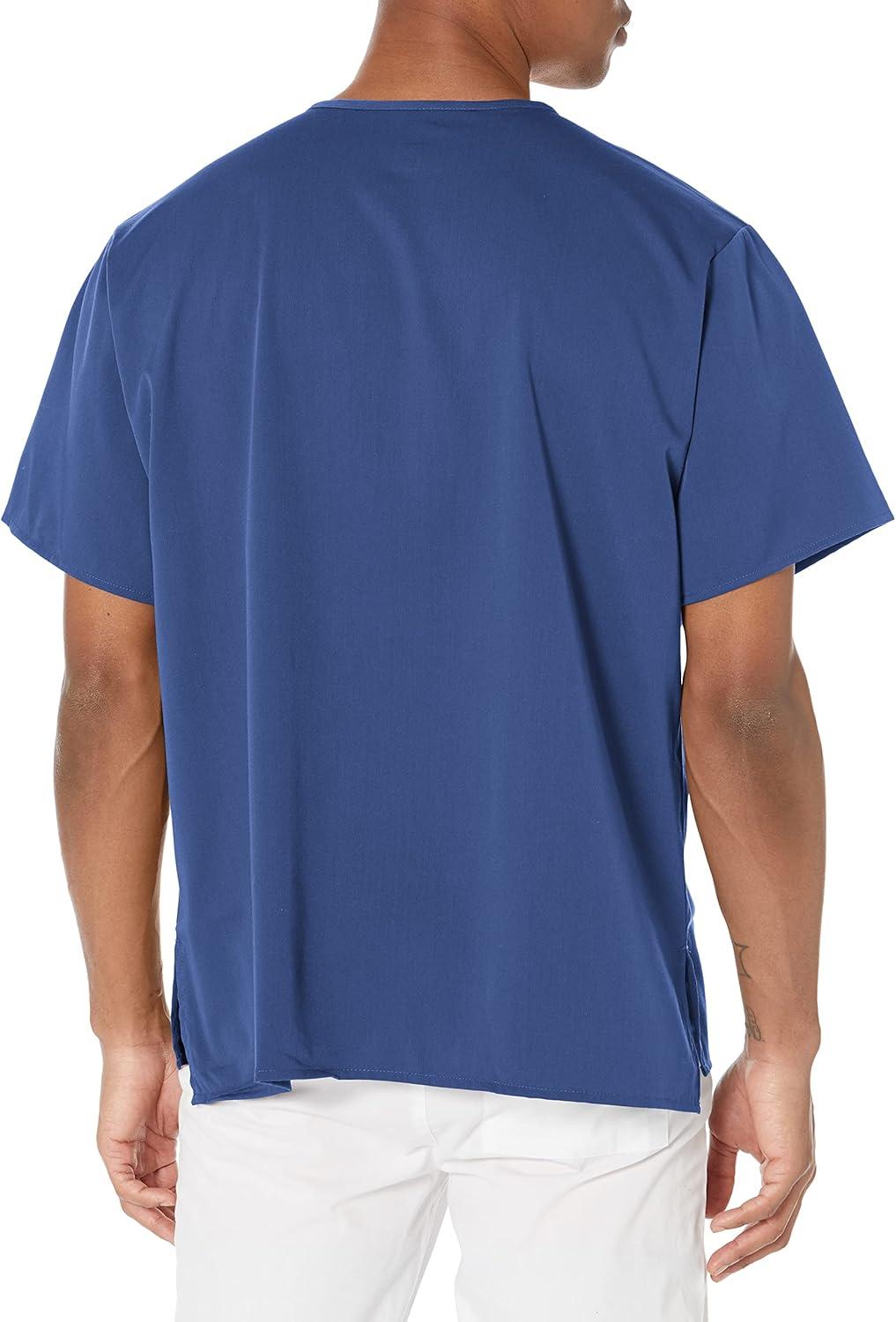 imageWonderWink Mens Mens VNeck Scrub TopNavy