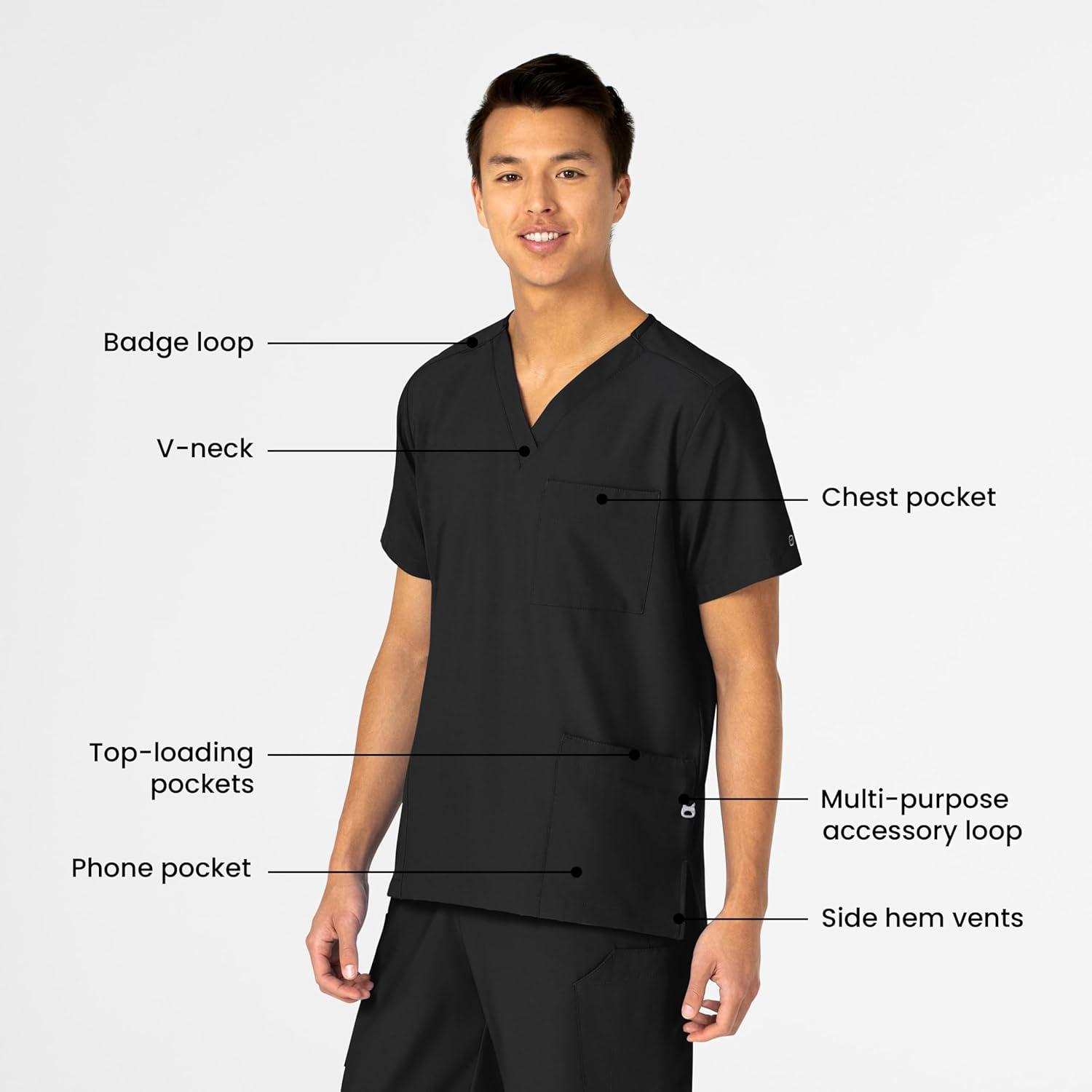 imageWonderWink Womens 4Pocket Utility TopBlack