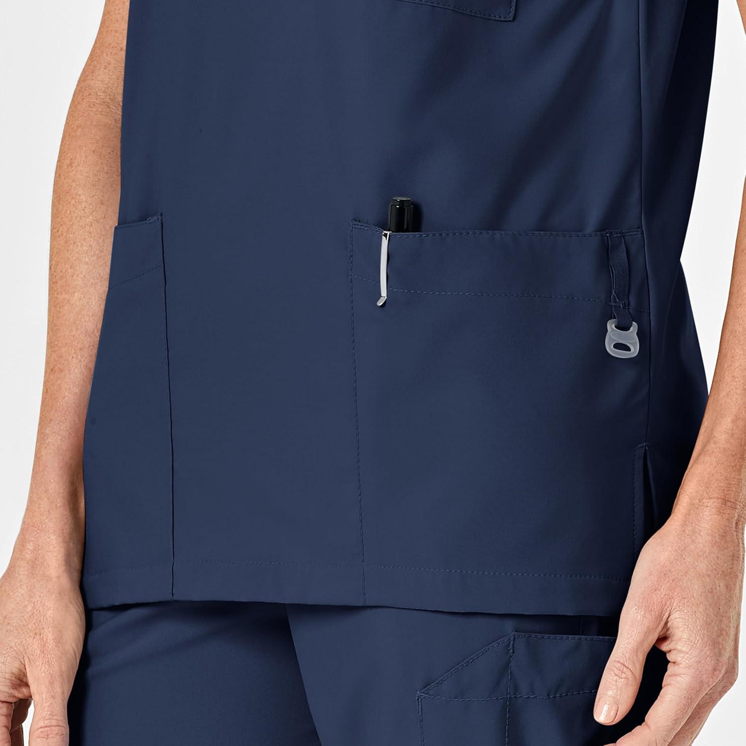 imageWonderWink Womens 4Pocket Utility TopNavy
