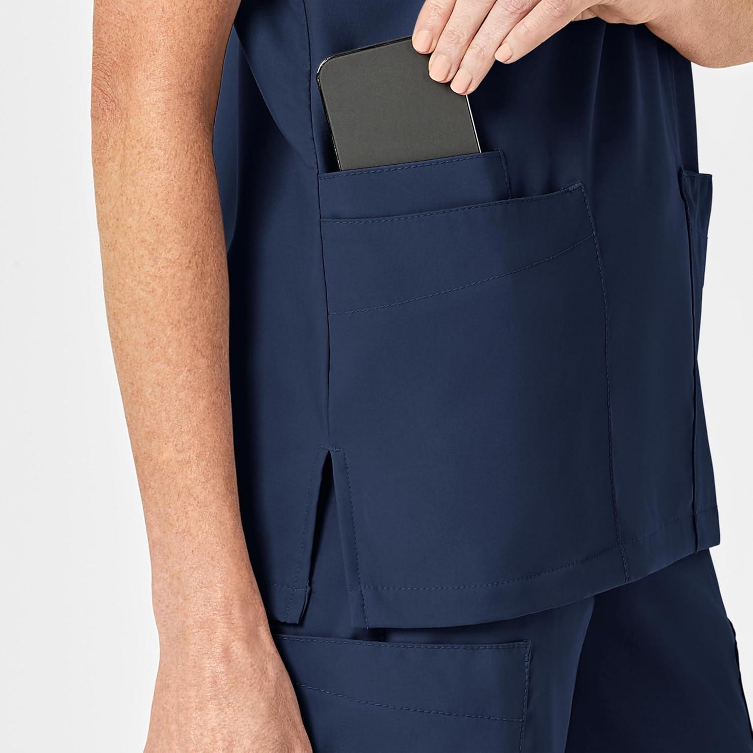 imageWonderWink Womens 4Pocket Utility TopNavy