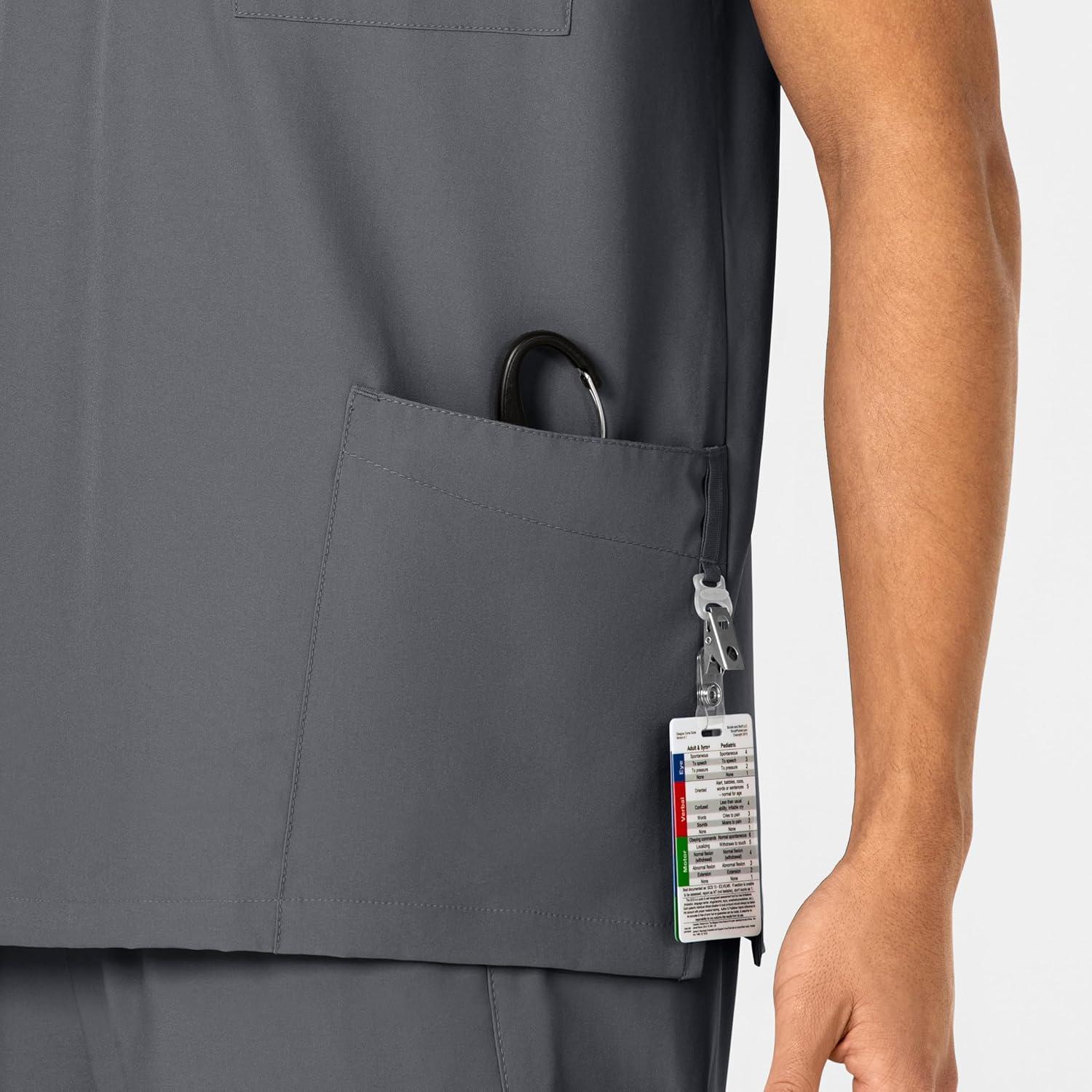imageWonderWink Womens 4Pocket Utility TopPewter