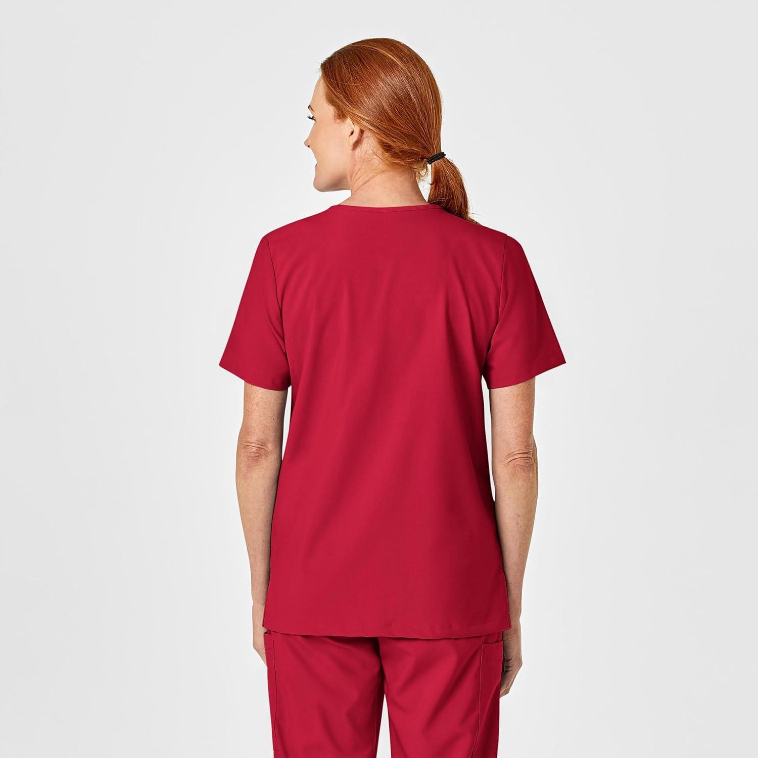imageWonderWink Womens 4Pocket Utility TopRed