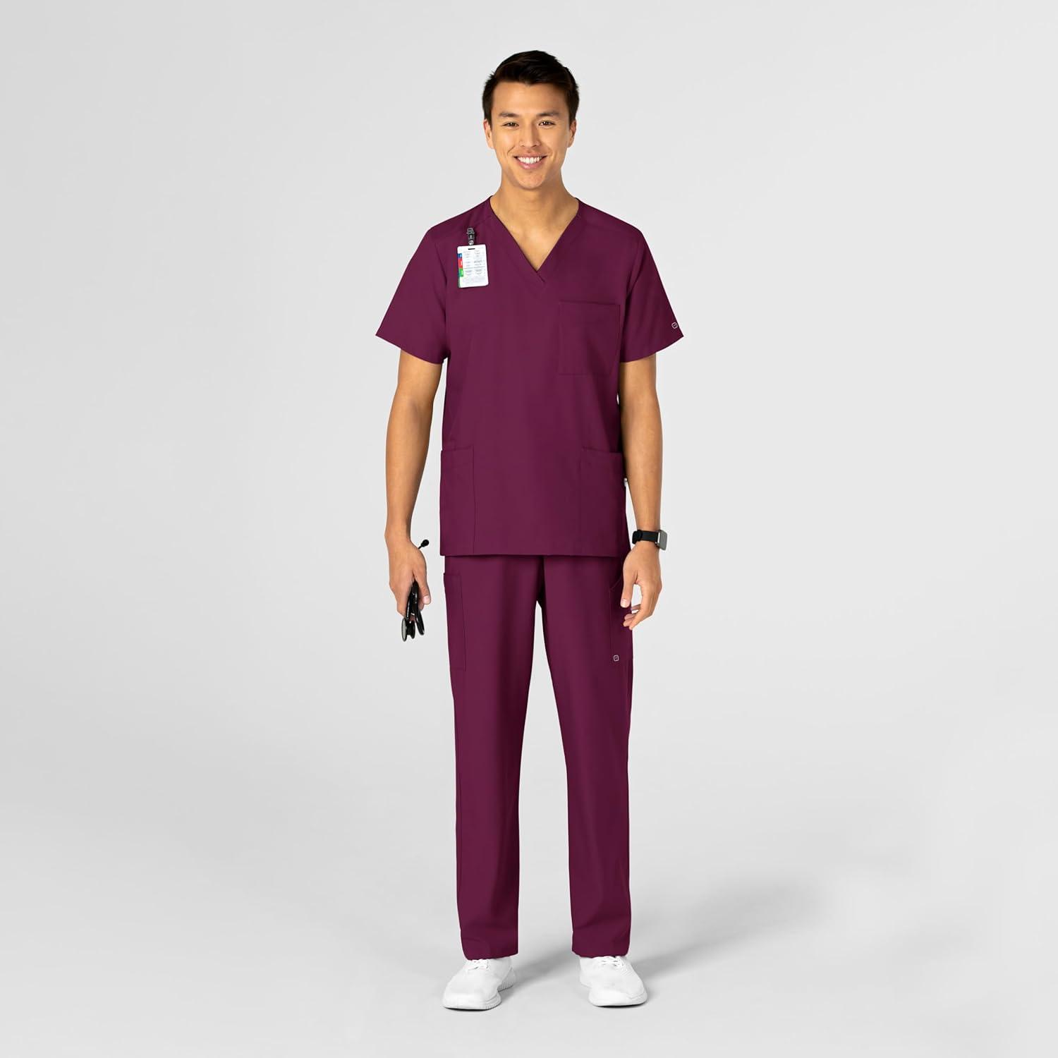 imageWonderWink Womens 4Pocket Utility TopWine