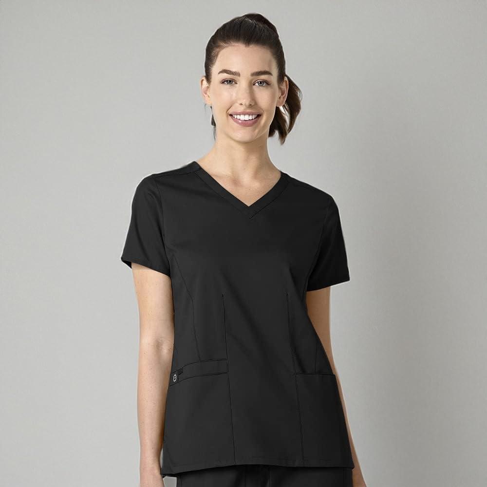 imageWonderWink Womens Shaped VNeck Top