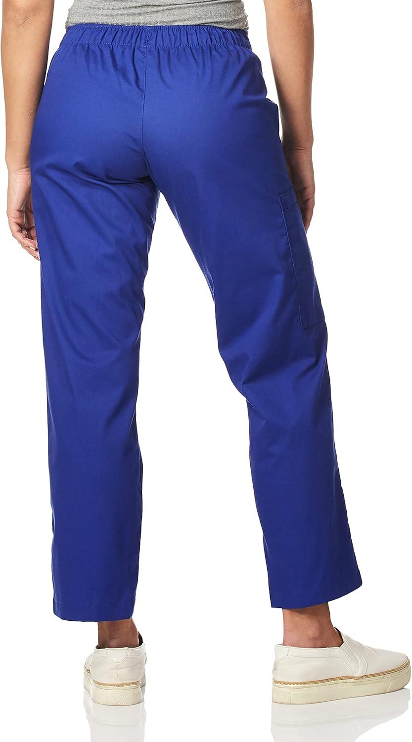 imageWonderWink Womens Tall Wonderwork Womens PullOn Cargo Scrub Pant TallGalaxy Blue