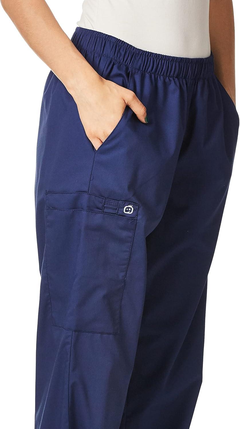imageWonderWink Womens Tall Wonderwork Womens PullOn Cargo Scrub Pant TallNavy