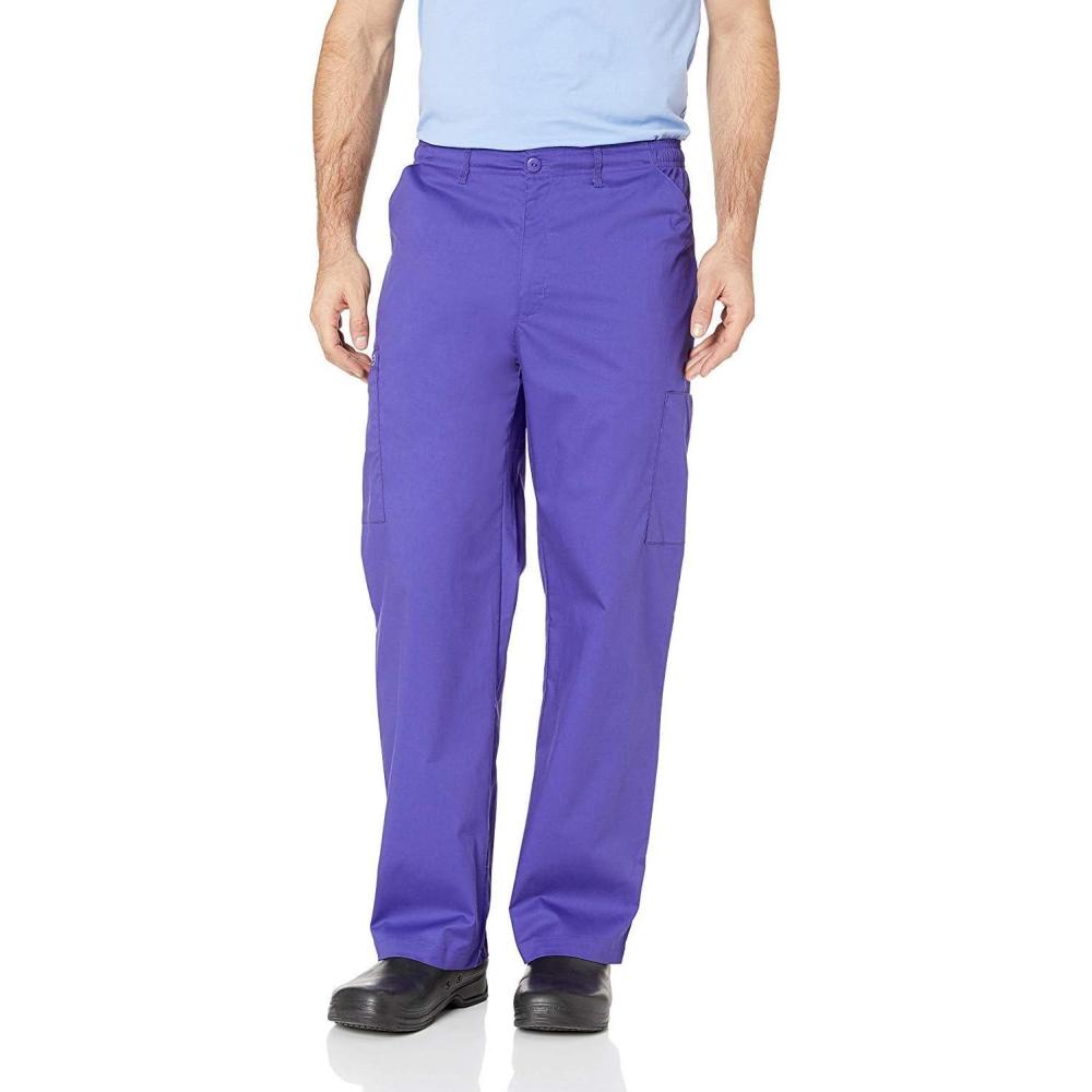 imageWink WonderWORK Scrubs for Men Cargo Scrub PantsGrape