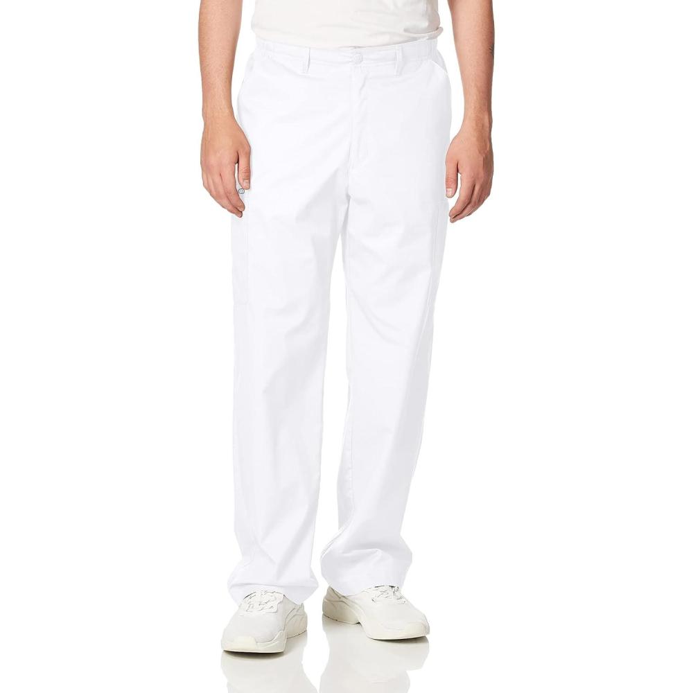 imageWink WonderWORK Scrubs for Men Cargo Scrub PantsWhite