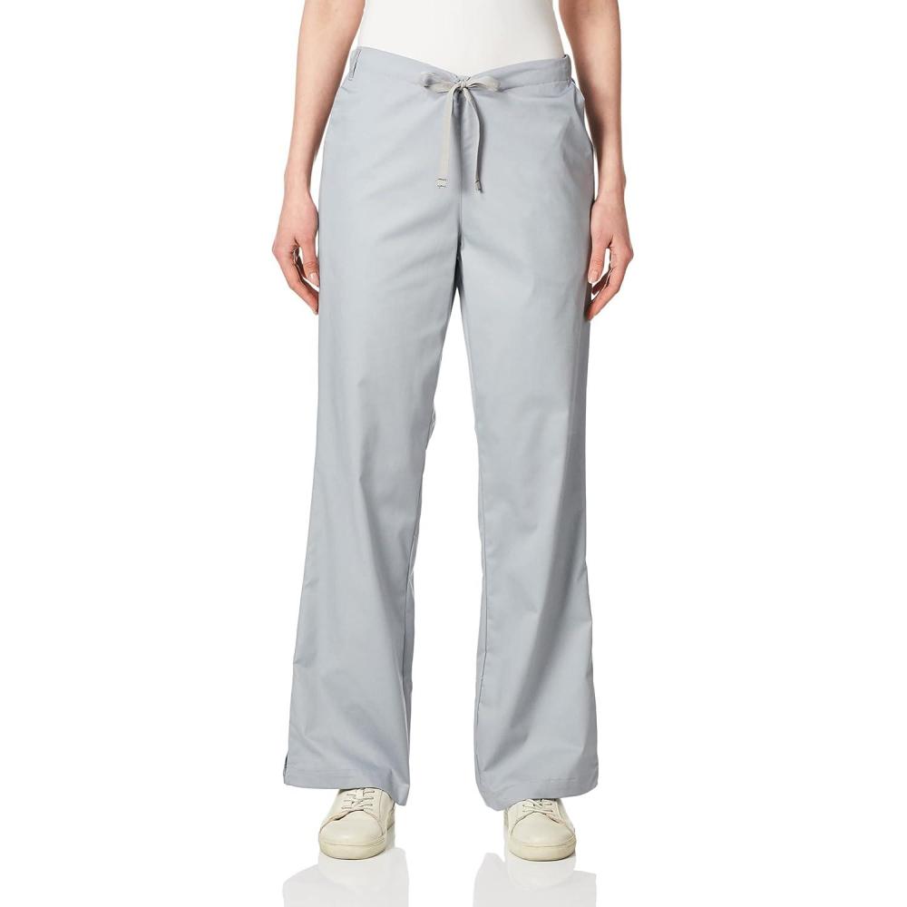 imageWink WonderWORK Scrubs for Women Flare Leg Scrub PantsGrey