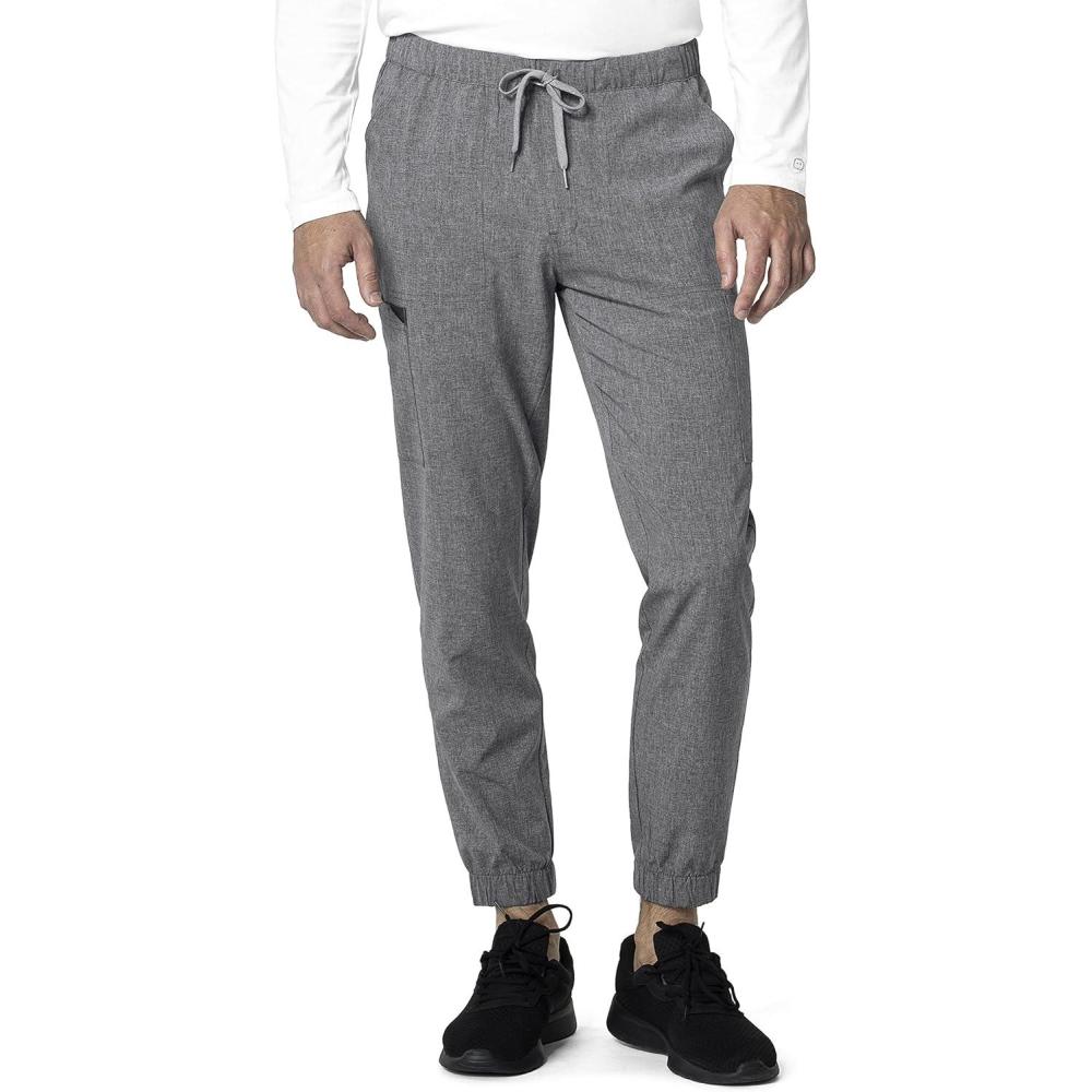 imageWonderWink Mens Renew Mens Jogger Scrub PantGrey Heather