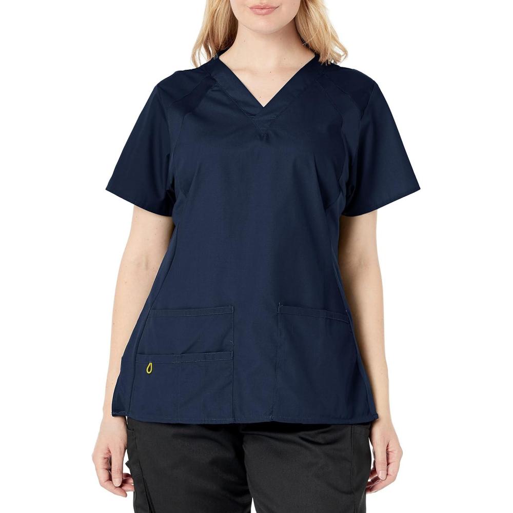 imageWonderWink Womens Origins Lima Womens Scrub TopNavy