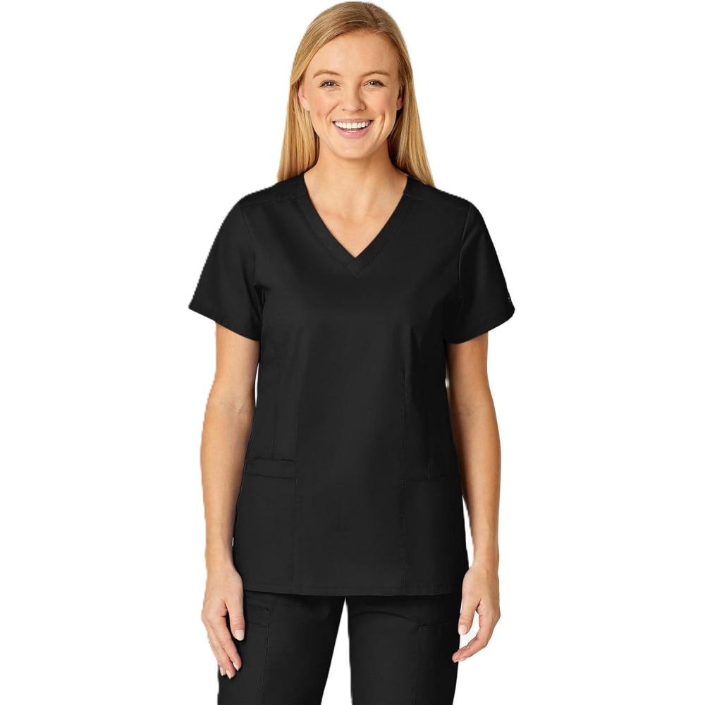 imageWonderWink Womens Shaped VNeck Top