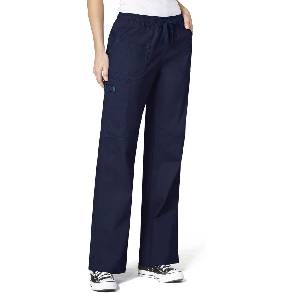 imageWonderWink Womens Wonderflex Faith Scrub PantNavy