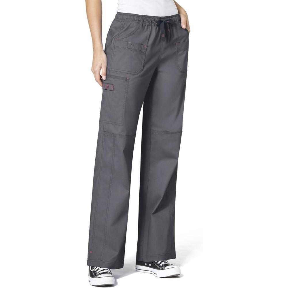 imageWonderWink Womens Wonderflex Faith Scrub PantPewter