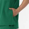 WINK Scrubs for Men, W123, V-Neck Tops with 6 Pockets(Hunter)