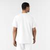 WINK Scrubs for Men, W123, V-Neck Tops with 6 Pockets(White)