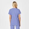 Wink Scrubs for Women, W123, Maternity V-Neck Tops with 5 Pockets(Ceil Blue)