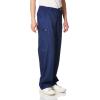 Wink WonderWORK Scrubs for Men, Cargo Scrub Pants(Navy)