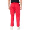 Wink WonderWORK Scrubs for Men, Cargo Scrub Pants(Red)