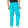 Wink WonderWORK Scrubs for Men, Cargo Scrub Pants(Teal Blue)