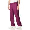 Wink WonderWORK Scrubs for Men, Cargo Scrub Pants(Wine)