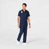 WonderWink Mens Collar Top(Navy)