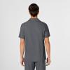 WonderWink Mens Collar Top(Pewter)