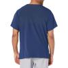 WonderWink Mens Knit Panel V-Neck Scrub Top(Navy)