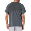 WonderWink Mens Knit Panel V-Neck Scrub Top(Pewter)
