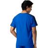 WonderWink Mens Men’s Colorblock Scrub Top(Royal)