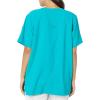 WonderWink Mens Men’s Ez Zip Scrub Top(Teal Blue)